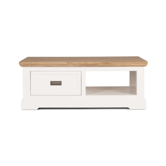 Parisian Coffee Table with Drawer